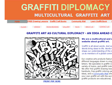 Tablet Screenshot of graffitidiplomacy.com